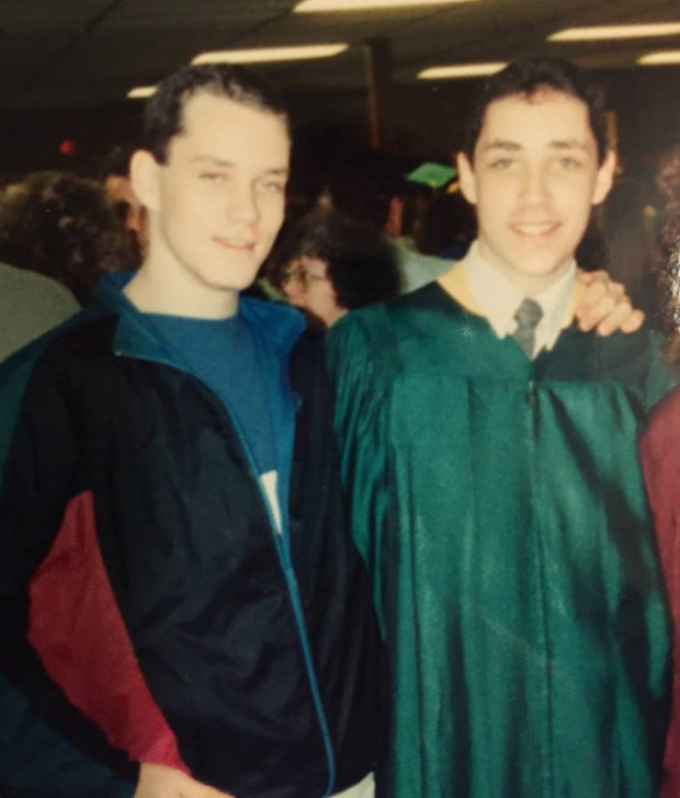 Thomas Murray with brother, John